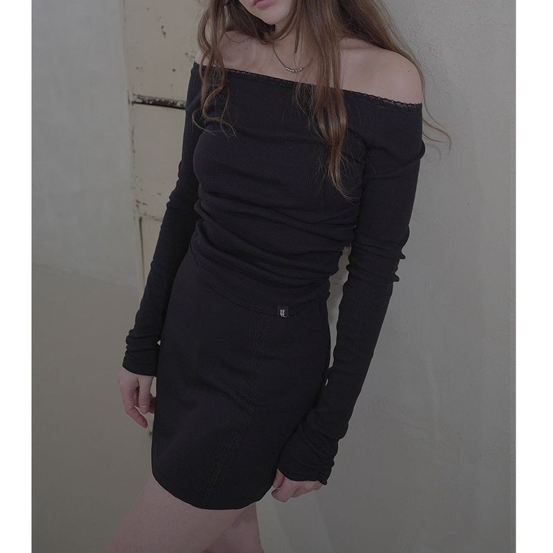 LACE LOW SKIRT
