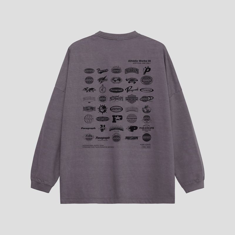 PARAGRAPH(パラグラフ)の「ARCHIVED LOGO L/S(Tops)」