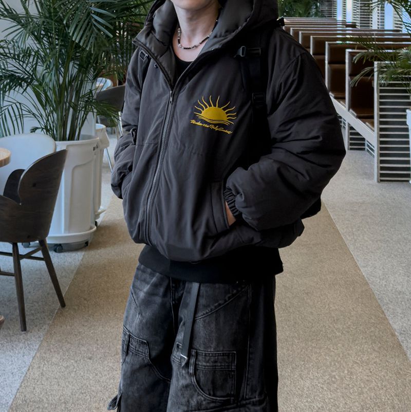 Sunset Oversized Hooded Padding