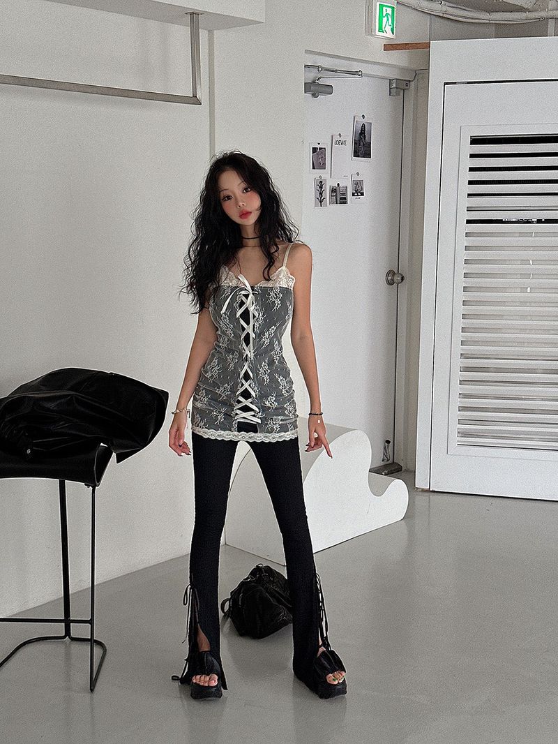 Delight-J（ディライトジェイ）の「Corset lace bustier mini dress（Dresses）」