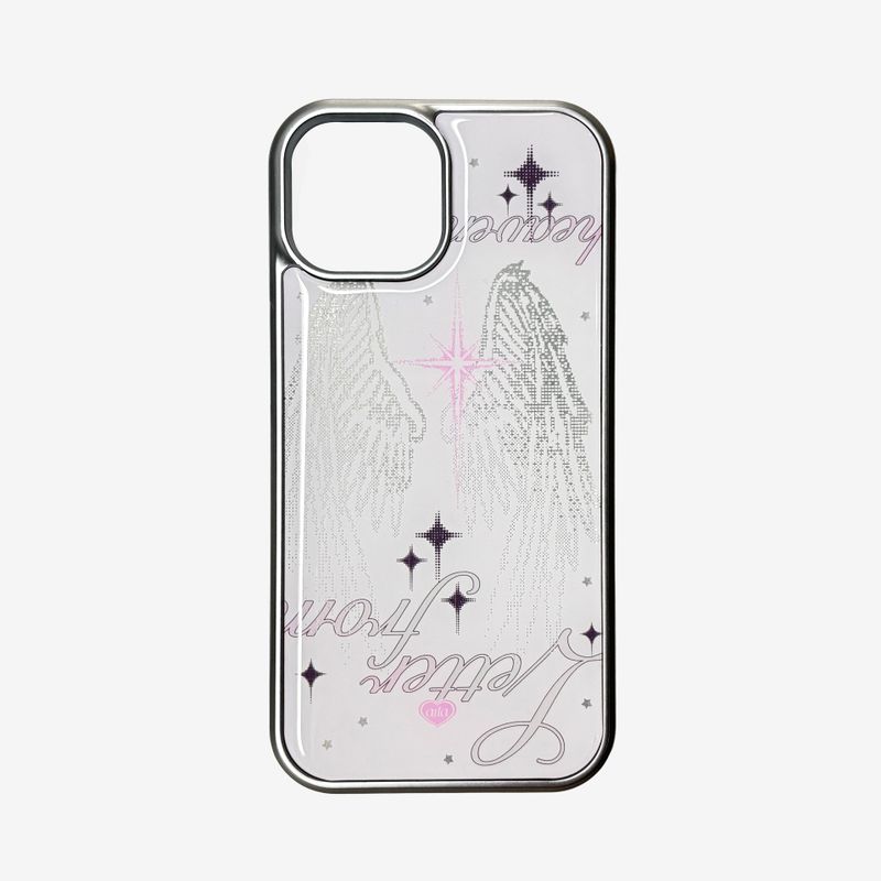 atta（アッタ）の「LFH ロストウィングス (Silver Epoxy)フォンケース（スマホグッズ/小物）」