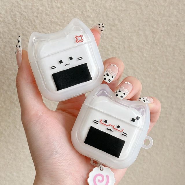 Nineteenfriday（ナインティーンフライデー）の「セット🍙おにぎり キトン AirPods ケース（スマホグッズ/小物）」