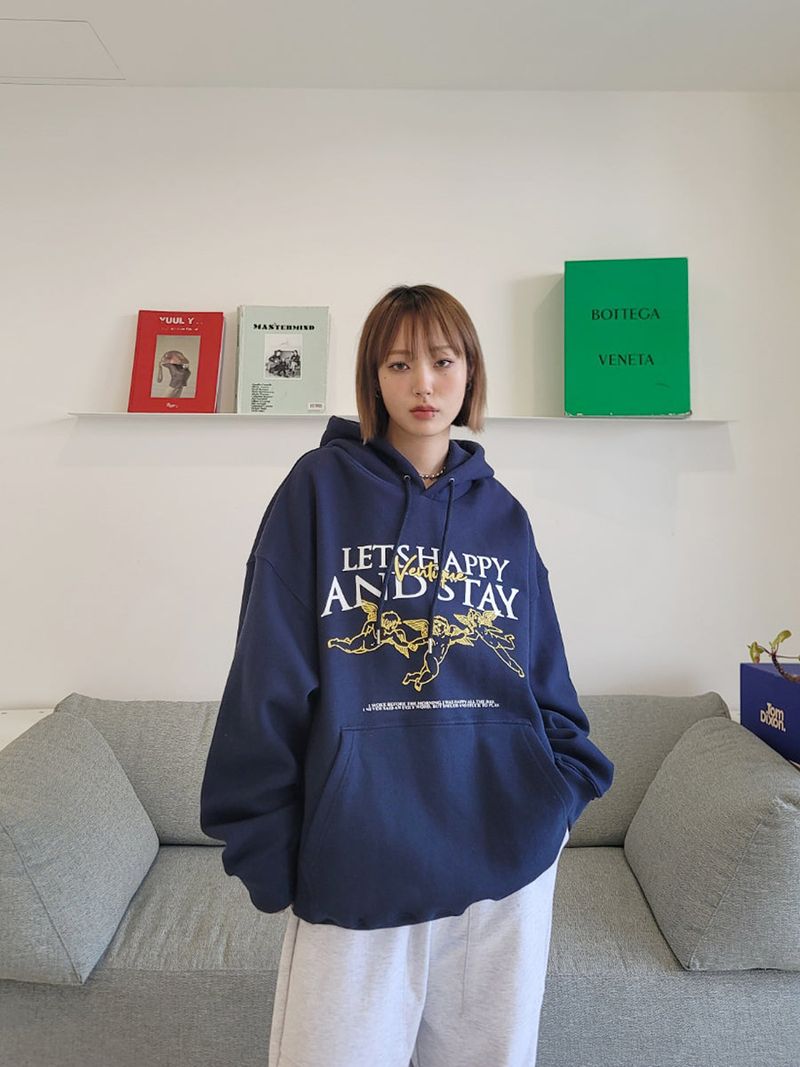 VENTIQUE angel fluff Hoodie 3color