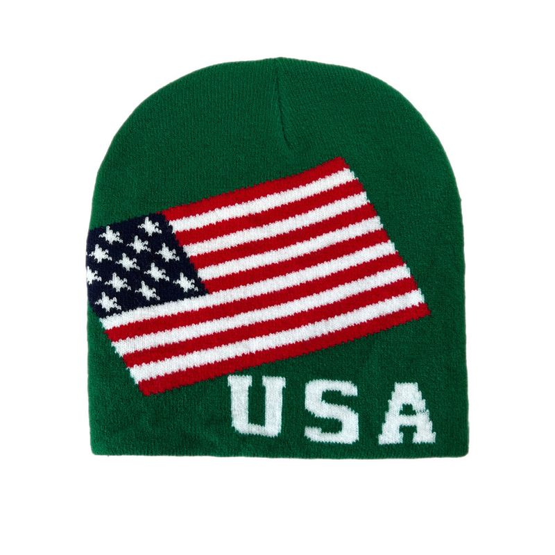 USA Flag Freedom Basic Beanie (3 colors)