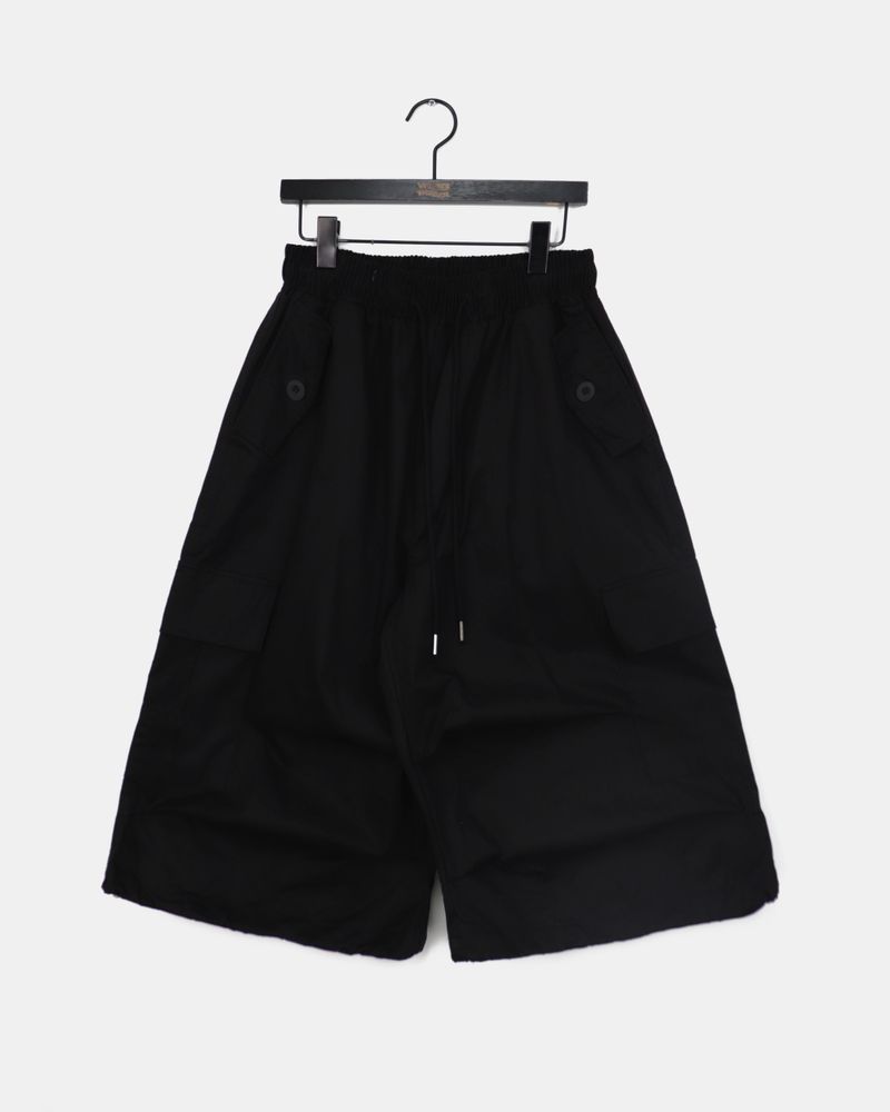 Neyo two-way string cargo Bermuda pants
