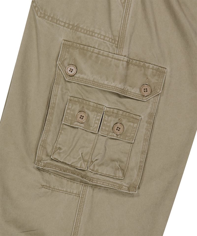 MULTI CARGO PANT_BEIGE