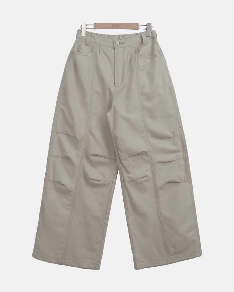 Shaon Stitch Wide Pants