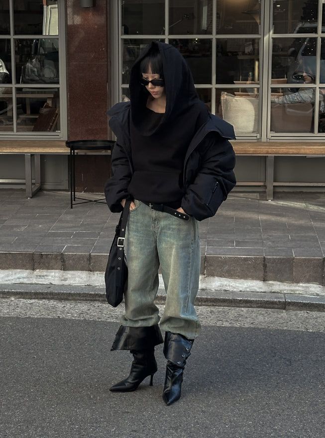 Nutty Wash Wide Denim