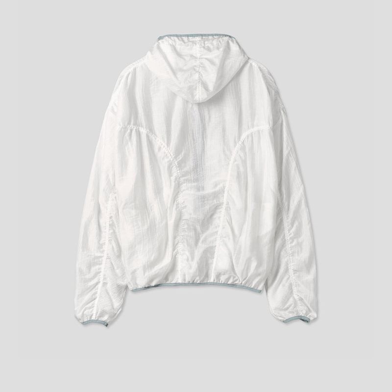 Bailen Shirring Ringer Windbreaker -4C