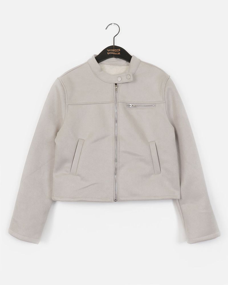 Tecome Suede Fur Mustang Jacket