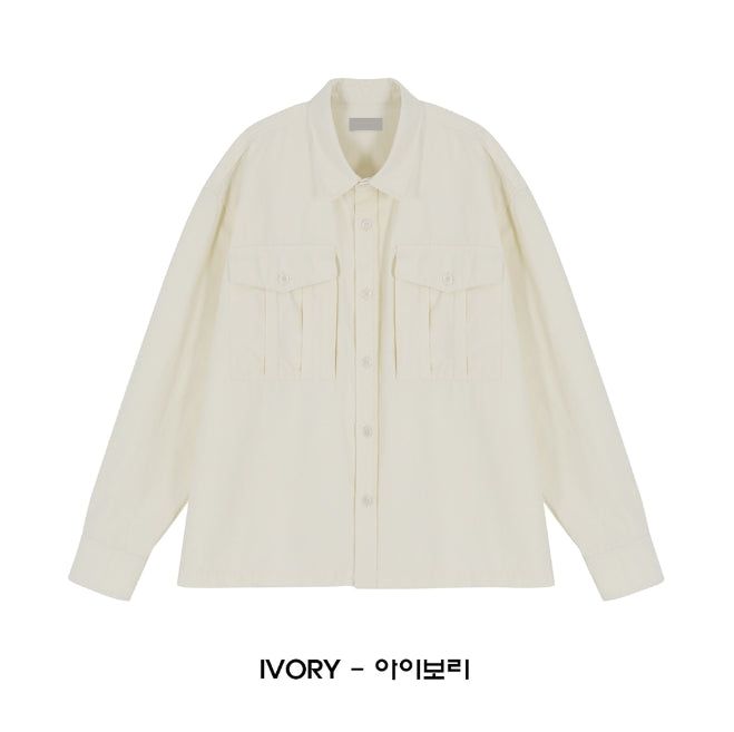 Berry Pocket Shirt Jacket
