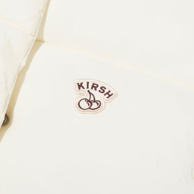 CHERRY REVERSIBLE PADDING VEST [IVORY]