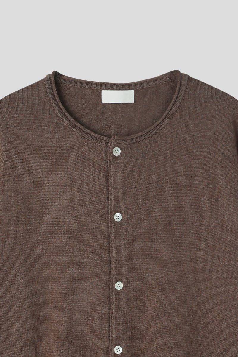 Milla Round Knit Cardigan (3color)