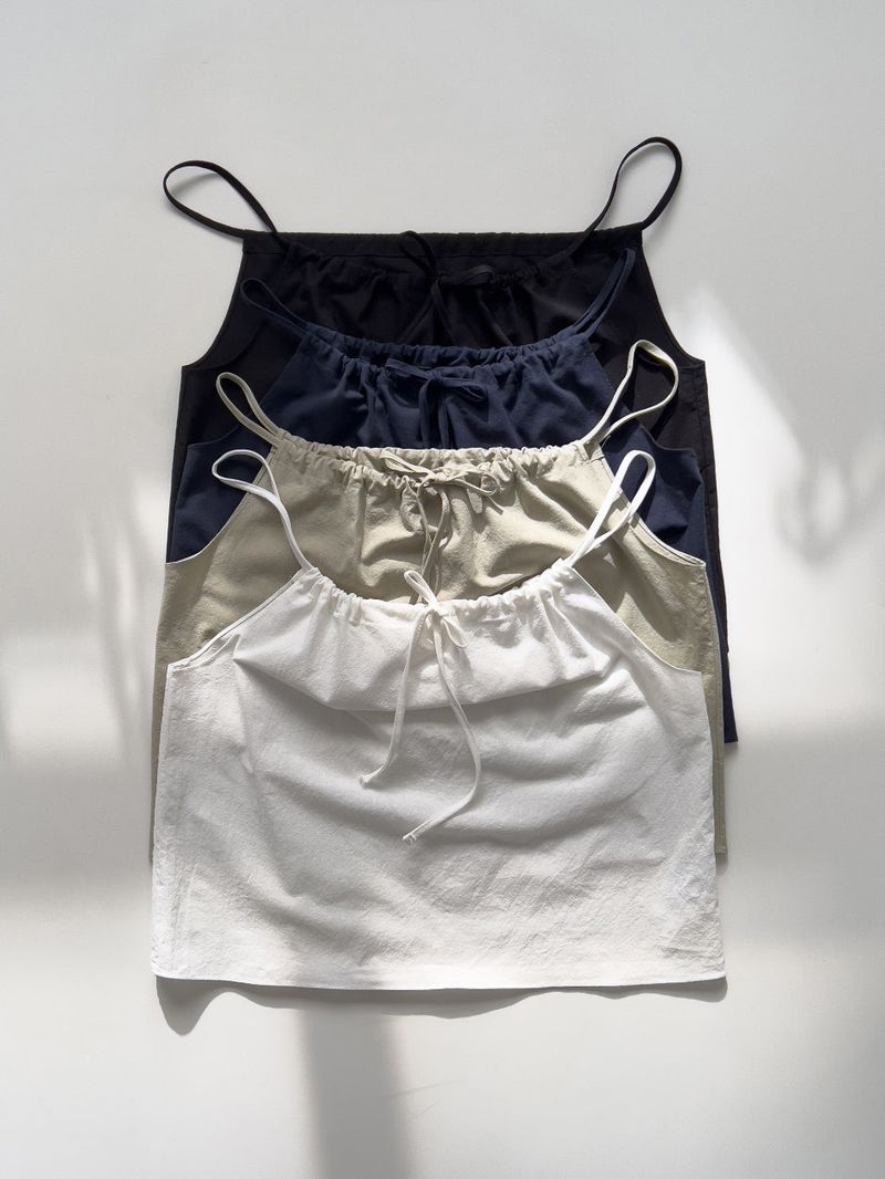 Lily String Cotton Bustier