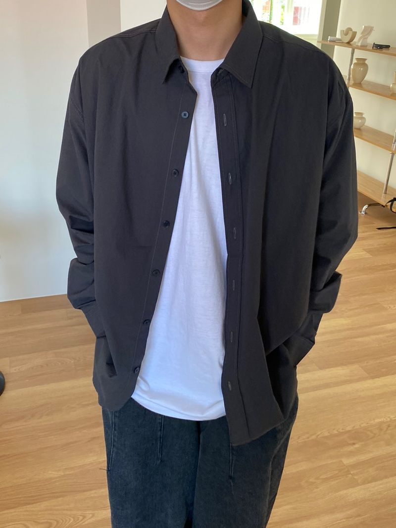 UNAIDUN(アネイダン)の「Bio washing cotton basic shirt 3C(Tops)」