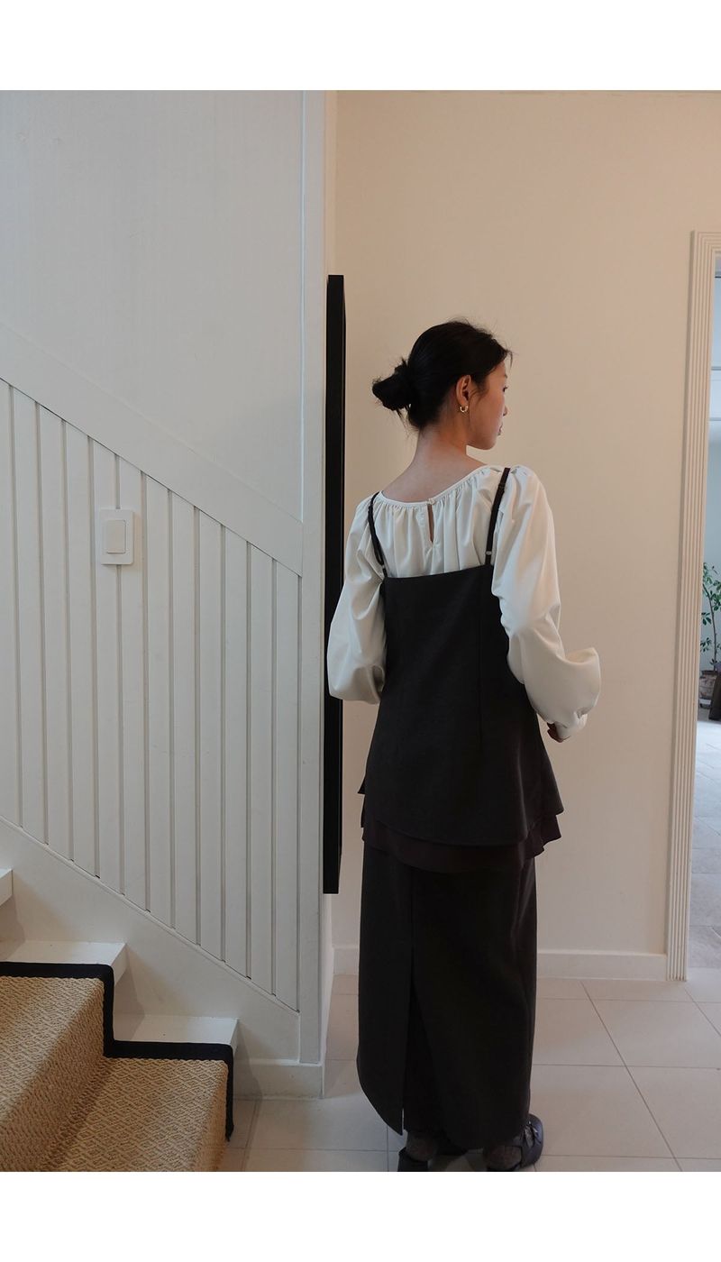Solitude wool bustier (2C)