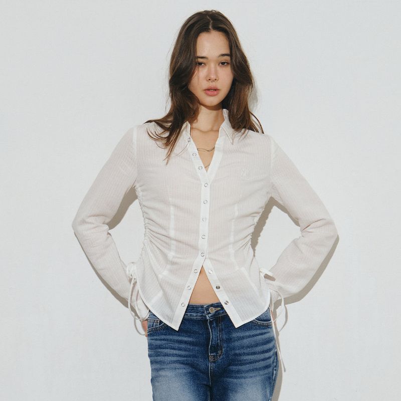 MIDNIGHT MOVE（ミッドナイトムーブ）の「tt shirt (white)（Tops）」