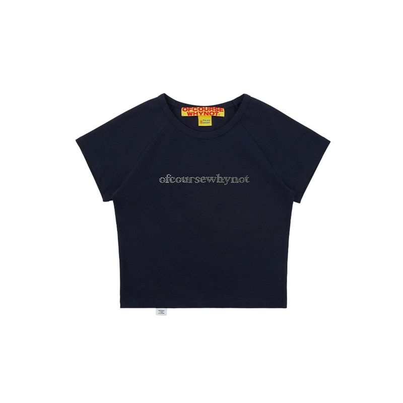 ザットガールバイブTシャツ_ネイビー
