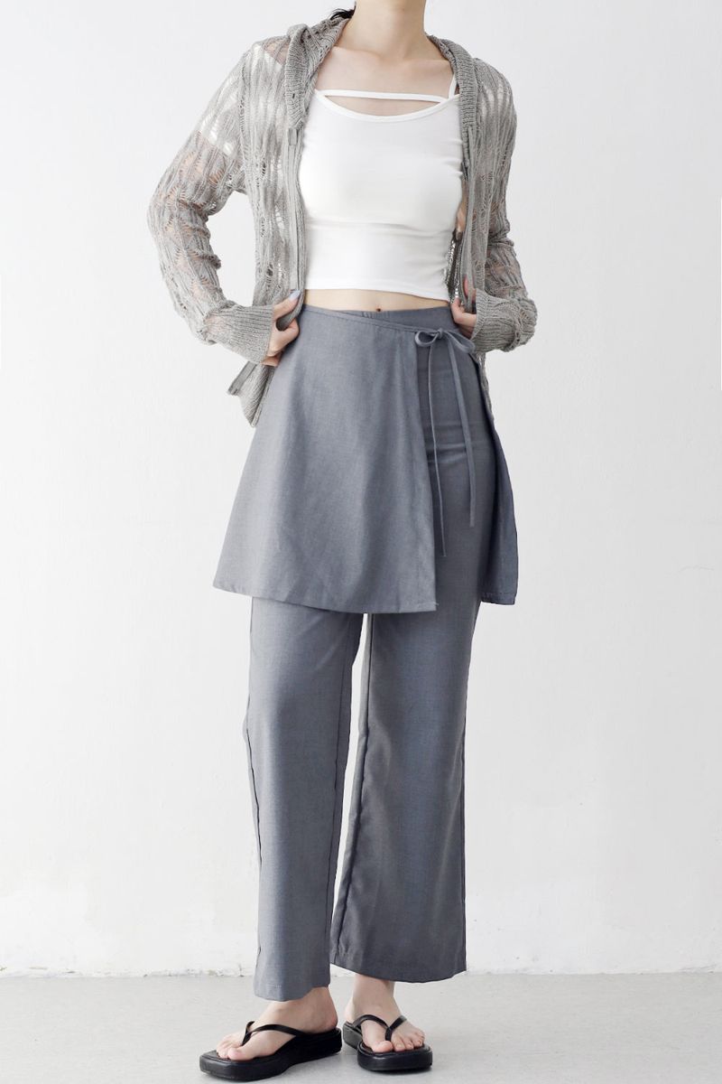 Lape Hooded Knit Zip-Up