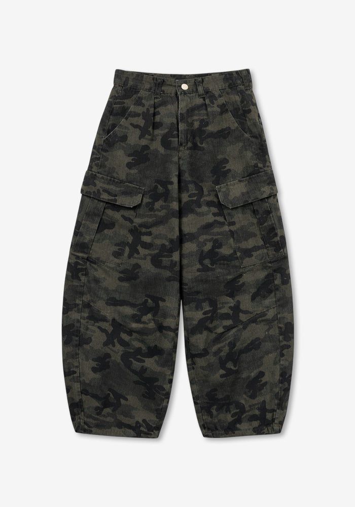 KEY Camouflage Military Cargo Pants