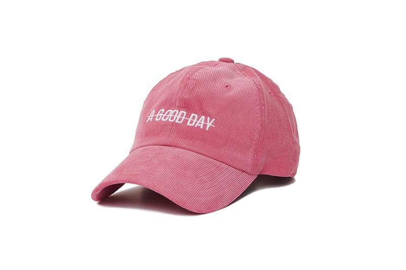 A GOOD DAY（ア グッドデイ）の「CORDUROY BALLCAP (PINK)（Hats）」