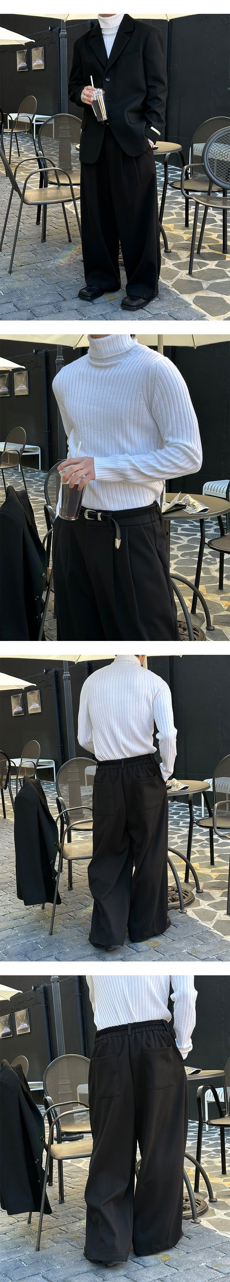 [F/W] Hard wool 3buttton blazer(2color)