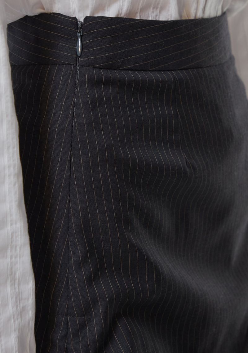 SHIRRING LAYERD LONG SKIRT