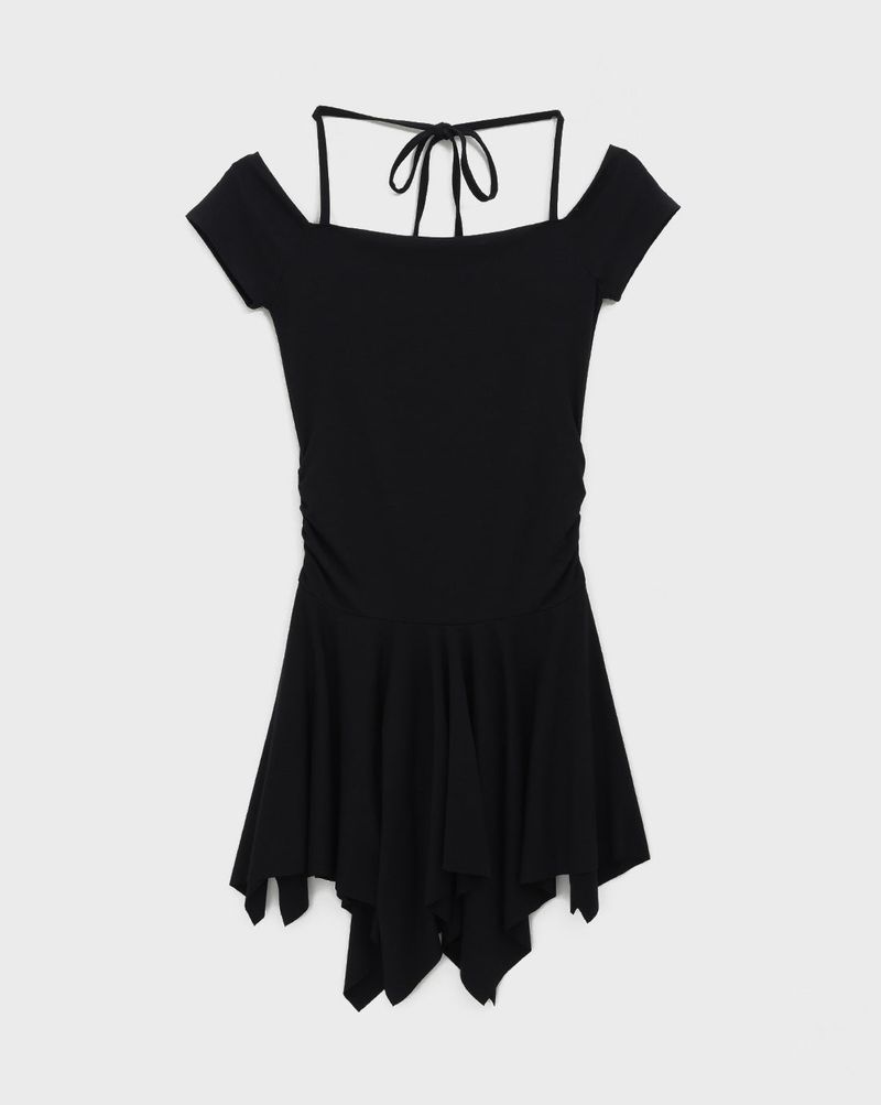 [MADE] Seriel off-shoulder dress