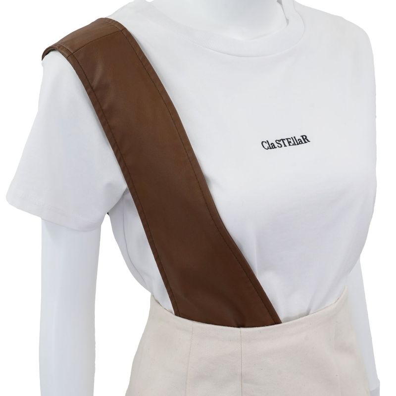 shoulder leather belt