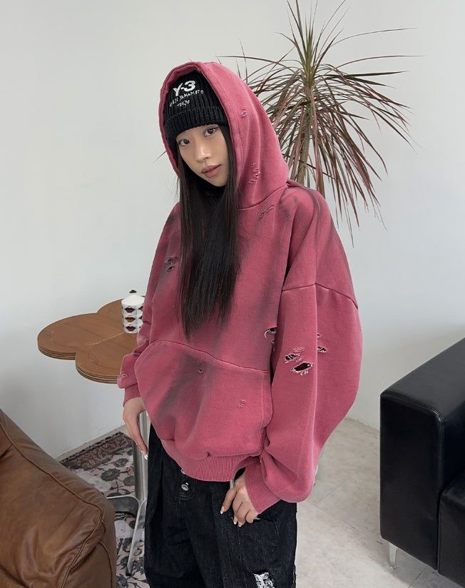 Ferris Crop Damage Hoodie