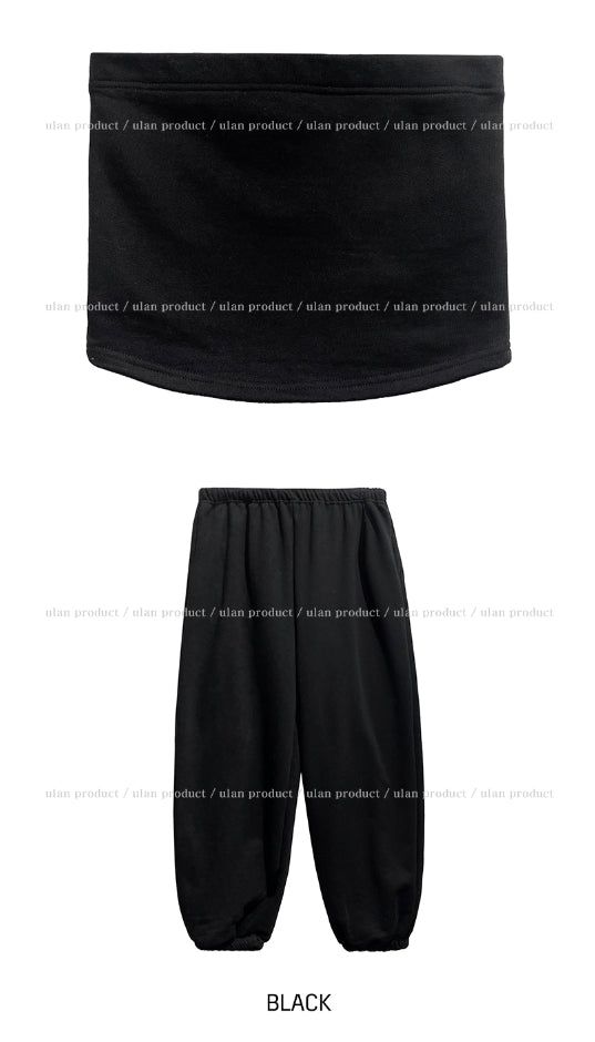 Moana Heavy Pile Top Jogger Set
