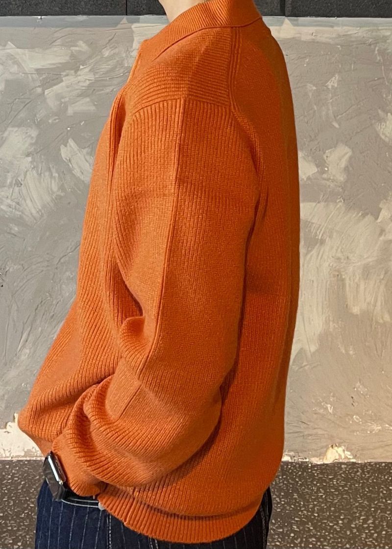 Berghazzi Semi-Zip-up Cara Knit 9COLOR