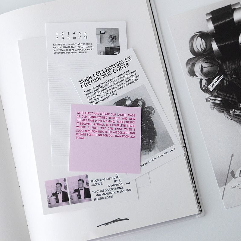 Portrait sticker package
