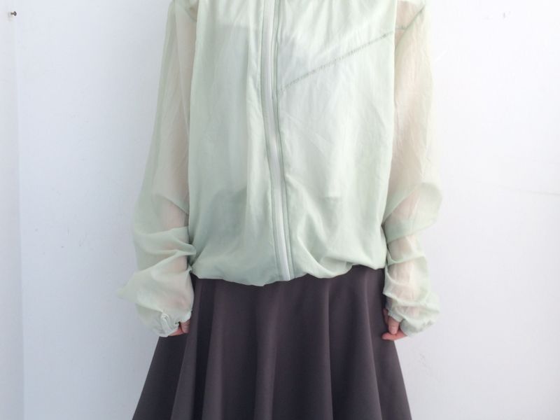 A-line rose flare skirt