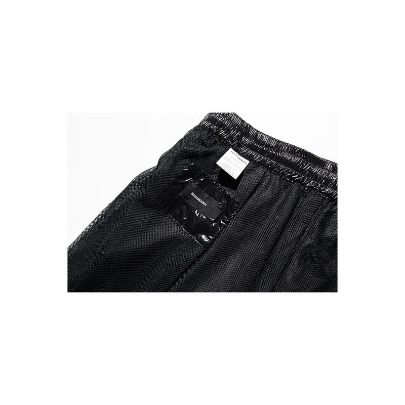 C LOGO ONE TUCK SATIN WIDE SHORT PANTS