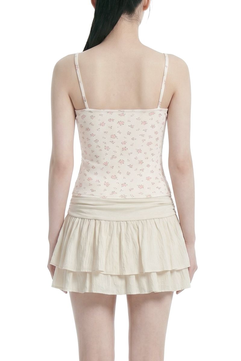 Elva Lace Ribbon Cami Top