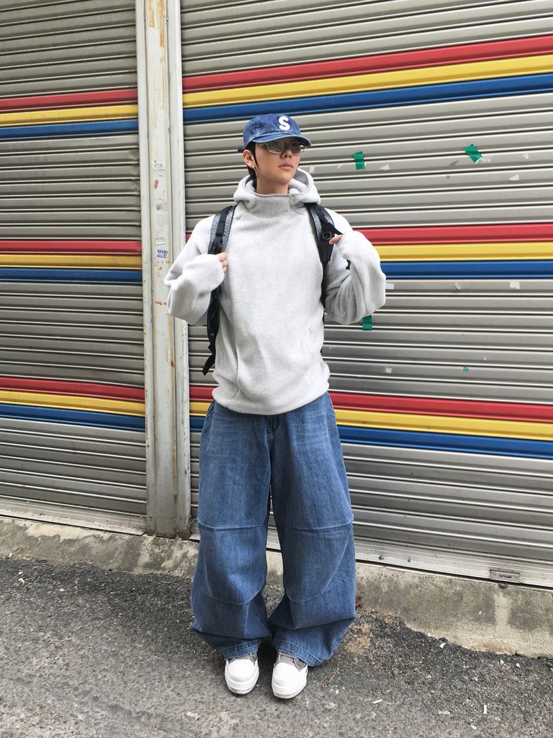 Cage Fleece Zipper Anorak 3C