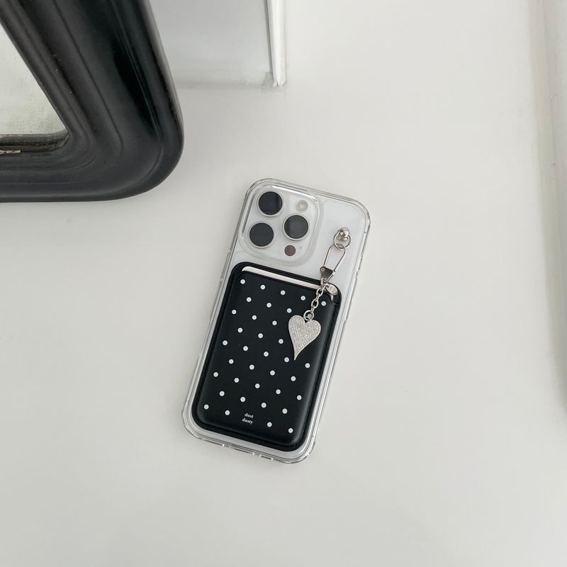 Black Dot MagSafe card wallet+MagSafe case