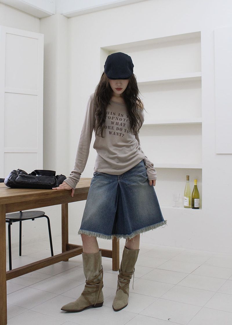 WANT LONG SLEEVE TEE