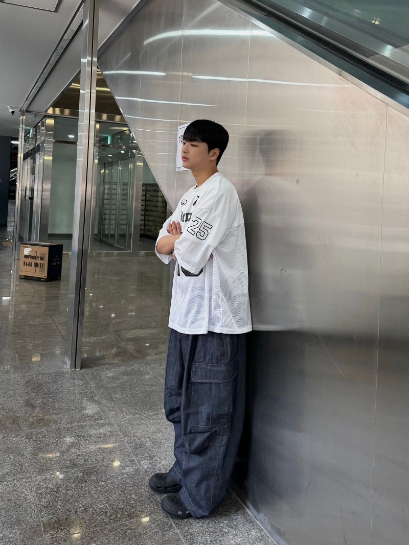 linen balloon cargo pants
