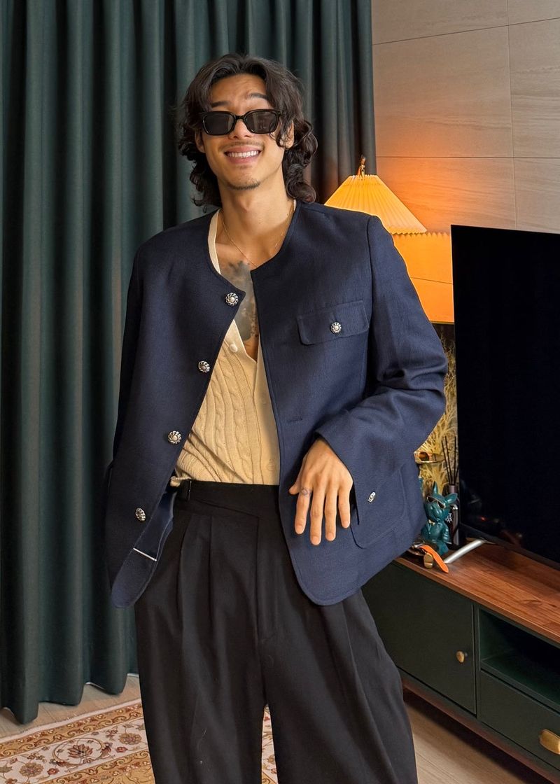Second Tweed Jacket 2COLOR
