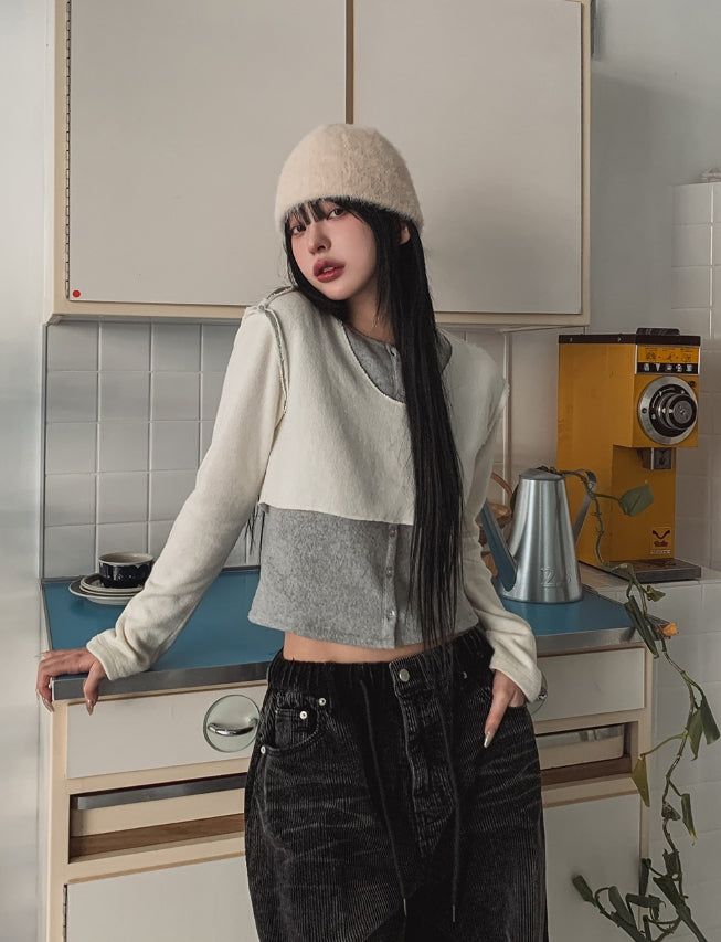 Dusty Corduroy Washed Balloon Pants