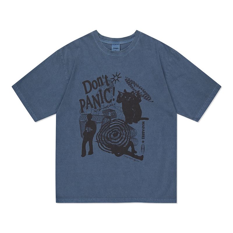 mahagrid(マハグリッド)の「DON’T PANIC PIGMENT TEE(Tops)」