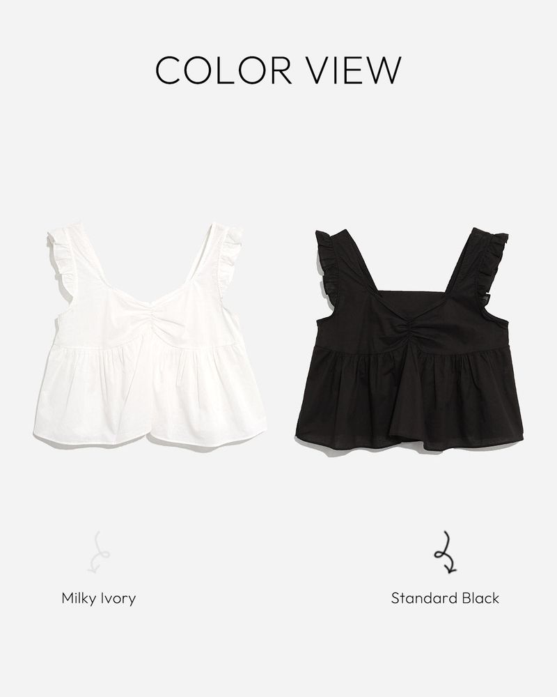 Bomi frill blouse