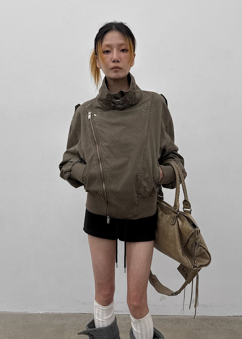 BLACKUP（ブラックアップ）の「[MADE] Baylot High-Neck Cotton Jumper（Jackets/Outerwear）」