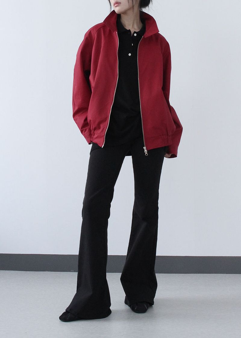 HIP SHIRRING BOOTS CUT PANTS