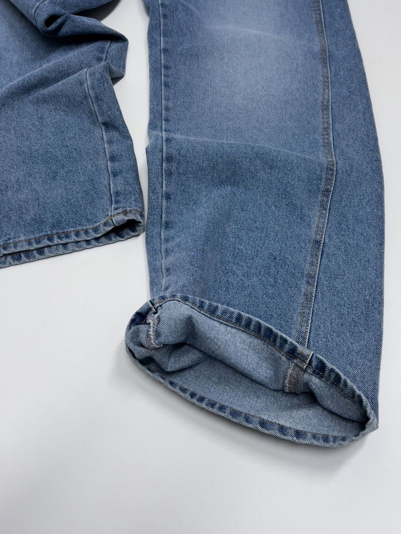 558 Catbrush Wide Denim Pants
