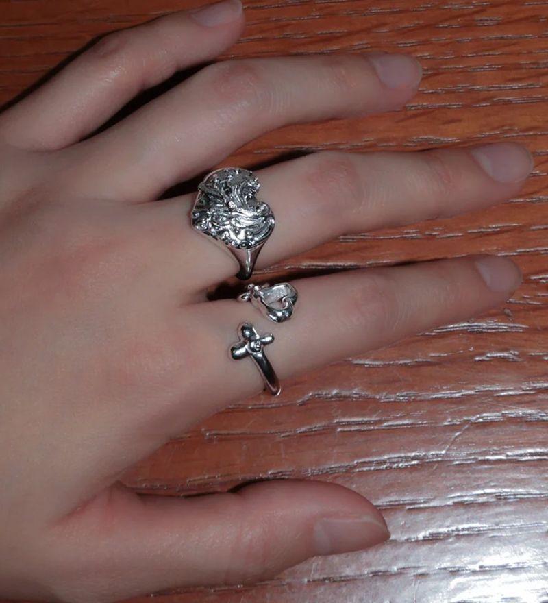 [MADE] lock me softly open ring