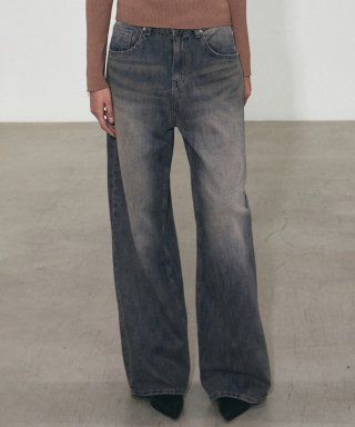 NEWTRO WASHING WIDE PANTS_BLUE