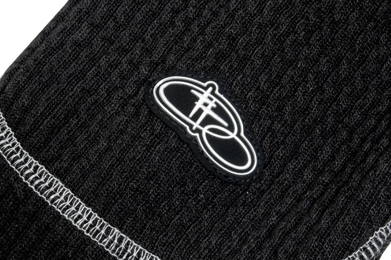 BIKER KNIT HOOD ZIP UP